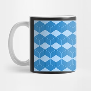 Abstract pattern - blue. Mug